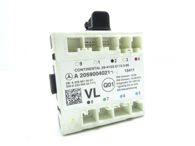 Модуль двері лівий перед mercedes w205 a2059004021 фото №1