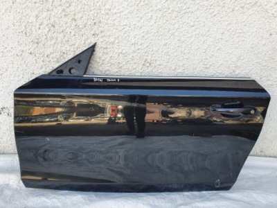 Bmw seria 1 e81 двері ліва передні чорні 3-y дверний фото №1