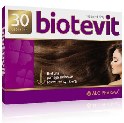 BIOTEVIT biotyna Alg Pharma 30 tabletek