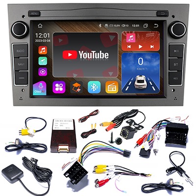 RADIO ANDROID 12 WIFI GPS BT OPEL VIVARO 2001-2010  