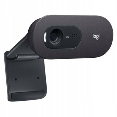 Kamera internetowa Logitech C505e z mikrofonem HD 720p Czarna