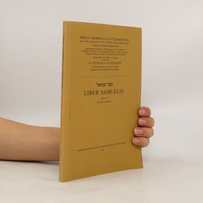 Liber Samuelis | Pieter Arie Hendrik de Boer