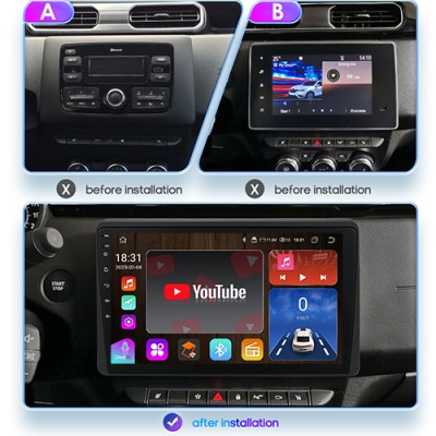 RADIO GPS DACIA DUSTER 2020+ ANDROID 8/128GB SIM