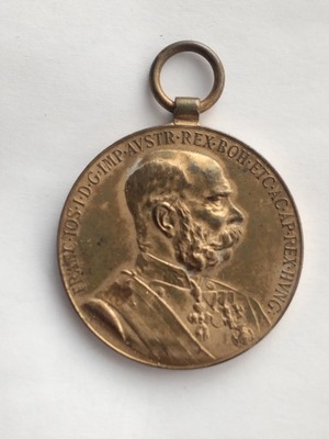 Medal Franz Józef Austria.