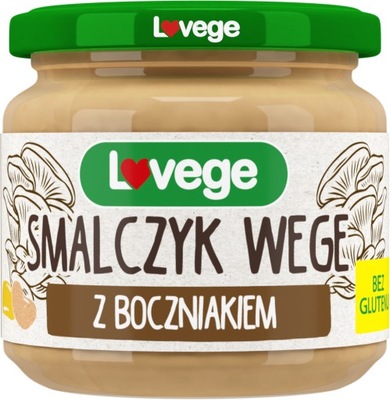 Smalczyk z Boczniakiem Lovege SMALEC WEGAN VEGE