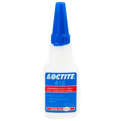 Klej cyjanoakrylowy 416 LOCTITE 20ml