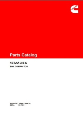 Katalog silnik Cummins 4 BTAA 3.9 C