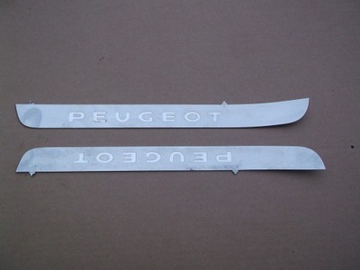 Peugeot 5008 молдинг декоративная хром na порог фото №1