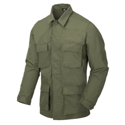 Mikina BDU Helikon green PollyCotton RipStop M