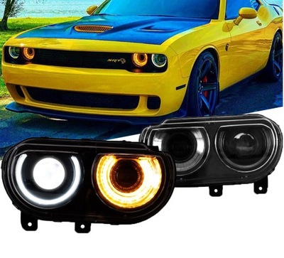 JUEGO FAROS DODGE CHALLENGER SXT RT SRT  