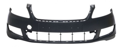 Бампер передний skoda fabia ii roomster fl 2010- фото №1