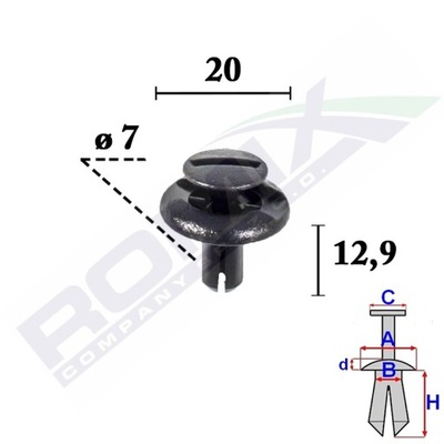 DE COLECTOR EXTENSOR 7MM COLGANTE SUBARU X5SZT  