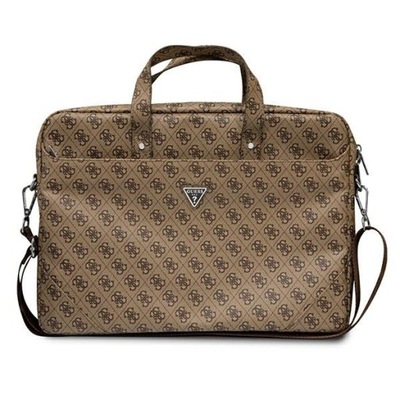 Guess Saffiano 4G Triangle Logo Computer Bag – Torba na notebooka 16”