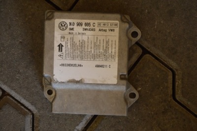 Vw golf v gti датчик подушка безопасности 1k0909605c фото №1