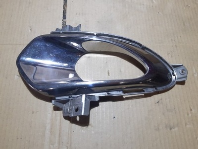 Kia ceed ii решітка радіатора рамка протитуманної фари ліва хром xa2865-63005 фото №1