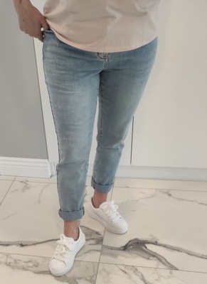 Spodnie jeans damskie 40 regular fit