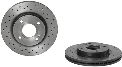 BREMBO 09.A968.2X DISKĄ STABDŽIŲ 