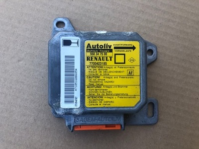 Датчик модуль подушка безпеки renault megane i 7700423185 фото №1