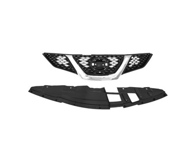 Решітка радіатора решітка радіатора do nissan rogue sport 2017- 623104ea0a чорний фото №1