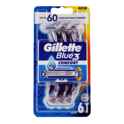 Gillette Jednorazowa maszynka do golenia, 6 szt.