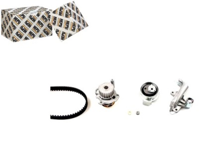 Комплект - набір ремінь розподільного валу hepu 530018110 kw9 фото №1