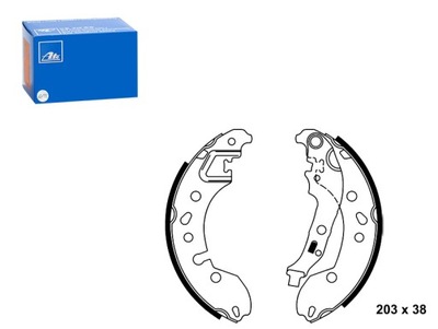 Гальмівні колодки гальмівні набір renault twingo ii twingo iii smart fortwo фото №1