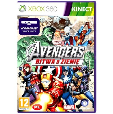 KINECT Marvel Avengers Bitwa o Ziemię PL Xbox 360