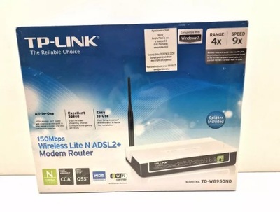 ROUTER WIFI TP-LINK TD-W8950ND ADSL2