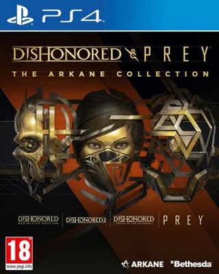 DISHONORED & PREY THE ARKANE COLLECTION PL PS4 NOVÁ POĽSKÉ VYDANIE 4 HRY