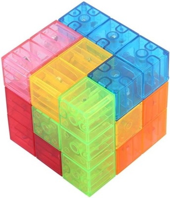 Magnetyczna kostka Rubika 3X3X3 (Przezroczysta)