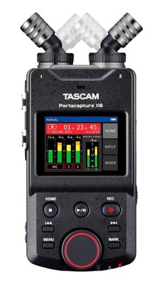 Rejestrator i interfejs audio USB 6-kanałowy | Tascam PORTACAPTURE X6