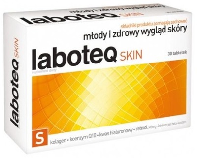 Laboteq Skin Zdrowy wygląd skóry Q10 Kolagen 30tab
