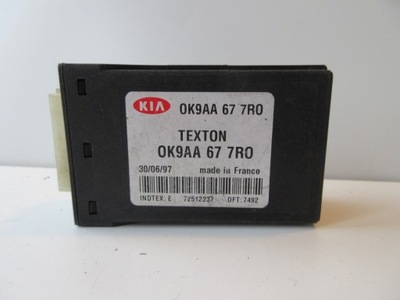 Модуль іммобілайзер kia clarus 0k9aa677r0 фото №1