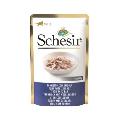 Schesir (kot) - saszetka 85g - Tuńczyk z okoniem