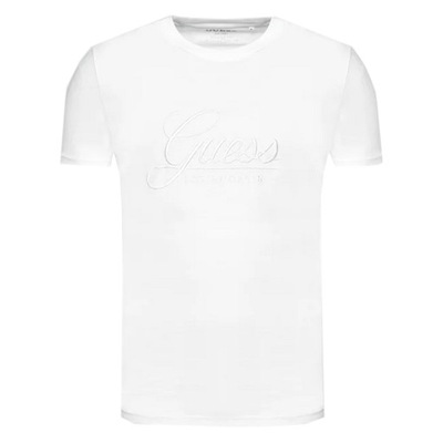 T-shirt Męski GUESS M1BI26 K8FQ1 Biały