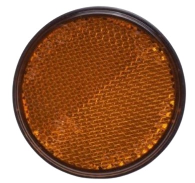 ODBLASK OKRĄGŁY POMARAŃCZOWY QUADA Diablo Fuxin 150/200cc