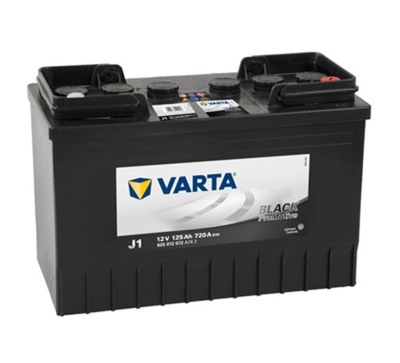 BATERÍA 12V 125AH/720A L- 349X175X290 PROMOTIVE BLACK 625012072A742  