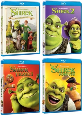 SHREK 1-4 KOLEKCJA 4xblu-ray