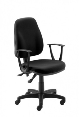 Fotel biurowy obrotowy Paros czarny