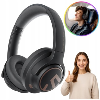 Słuchawki Bezprzewodowe Bluetooth SoundPEATS Space Bluetooth 5.3 z ANC