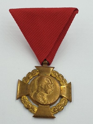Krzyż Jubileuszowy dla Cywilnych Funkcjonariuszów Państwowych 1908 r.