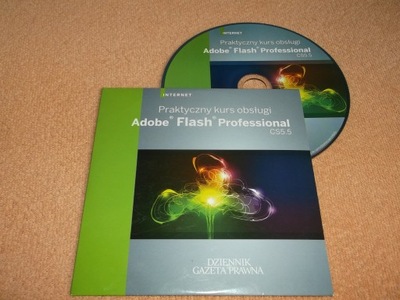 ADOBE FLASH CS5.5 - Praktyczny kurs obsługi - CD