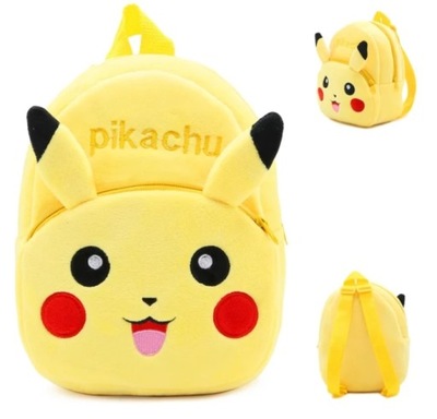 PLECAK PLUSZOWY Plecaczek Pikachu Pokemon