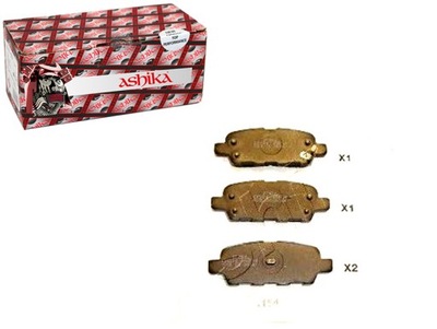 Тормозные колодки тормозные infiniti fx 35 ashika фото №1