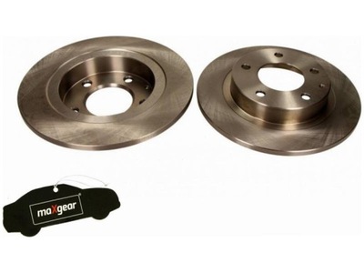 DISCS REAR MAXGEAR 19-0717 +ZAPACH - milautoparts-fr.ukrlive.com