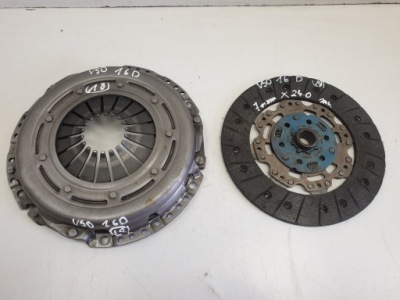 Volvo s40 ii v50 c30 1.6 d сцепление диск прижим фото №1