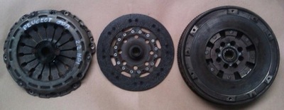 Диск прижим колесо двухмассовый сцепление peugeot 807 фото №1
