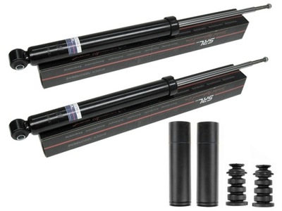 Амортизаторы задние защита отбойники комплект renault clio 2 ii фото №1