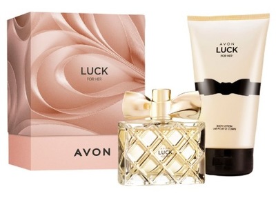 AVON Zestaw upominkowy Luck dla Niej woda balsam