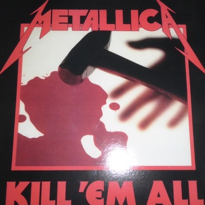 Metallica kill 'em all /N.M Vertigo